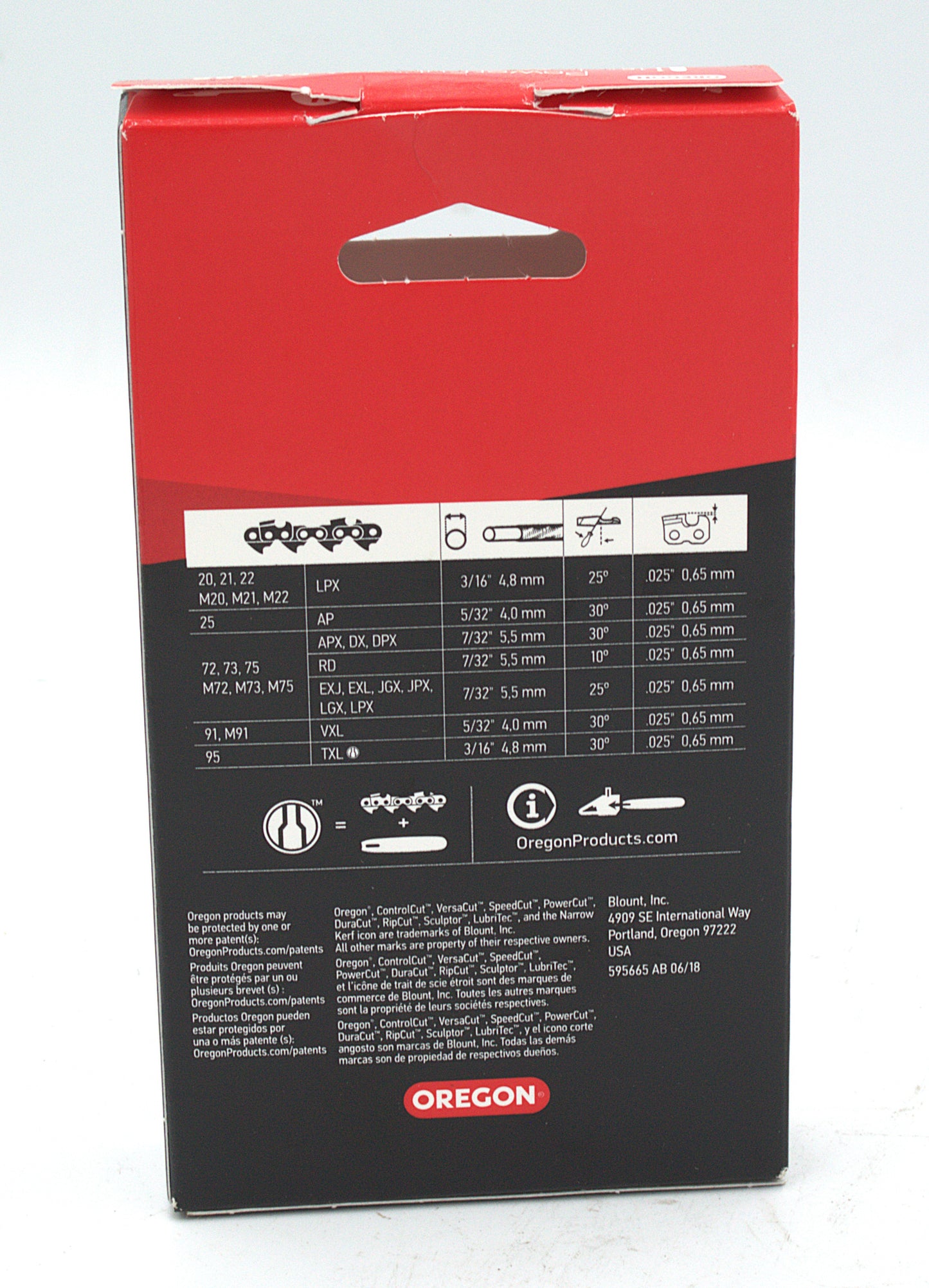 20LPX068G – Oregon PowerCut Chainsaw Chain, .325" Pitch, .050" Gauge, 68 Drive Links, 16" Bar
