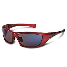 7010 884 0385 – STIHL Red Frame Safety Glasses with Mirror Lens