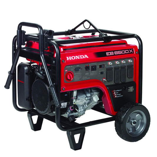 Honda EB6500 Generator – 6500W Industrial Portable Gas Generator | GX390 Engine | OSHA-Compliant