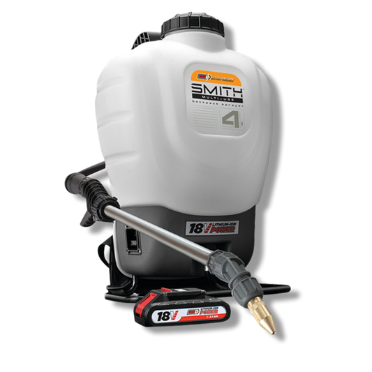 190576 – Smith 4-Gallon Battery Powered Backpack Sprayer