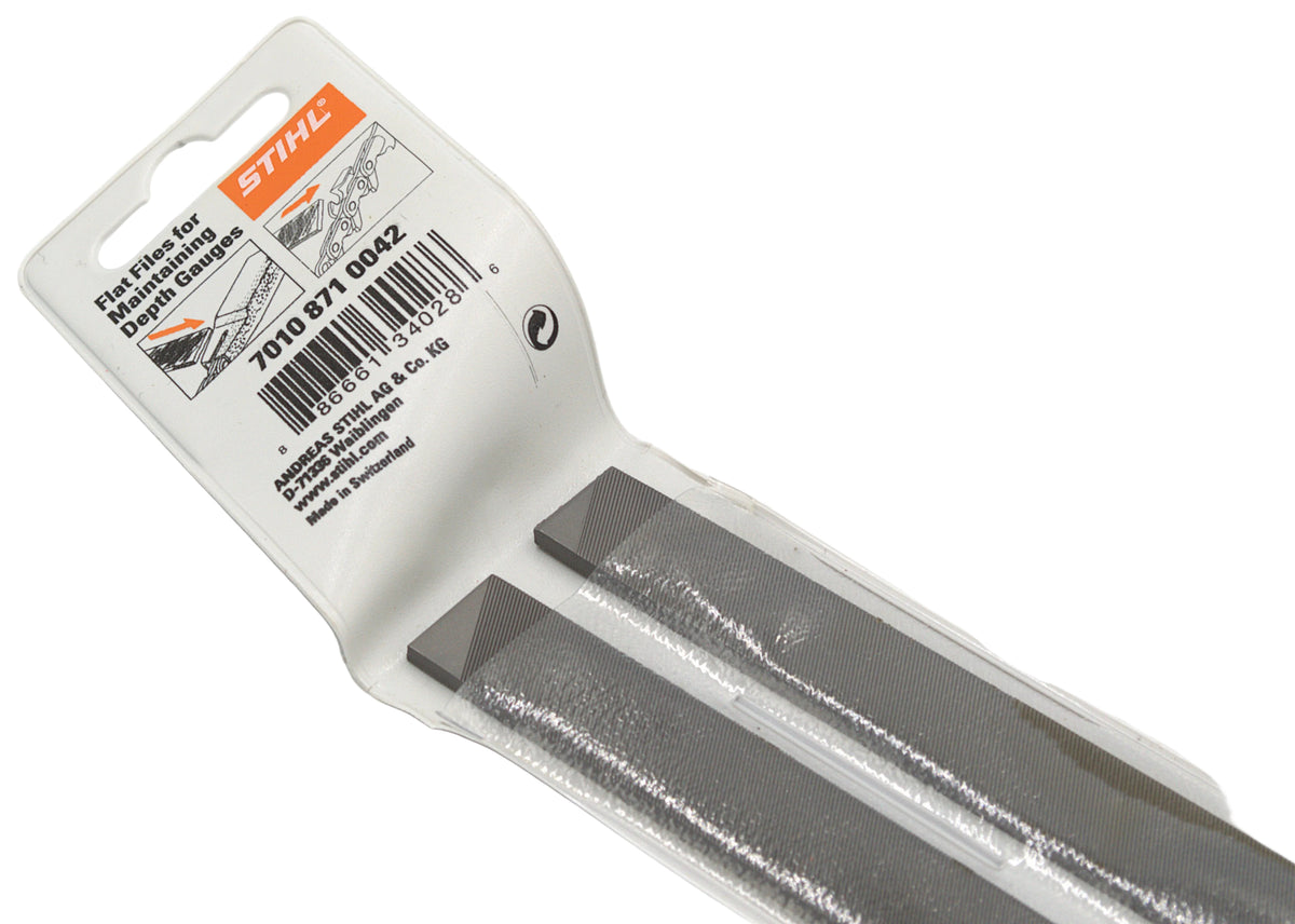7010 871 0042 – STIHL Depth Gauge Flat File 12 Pack