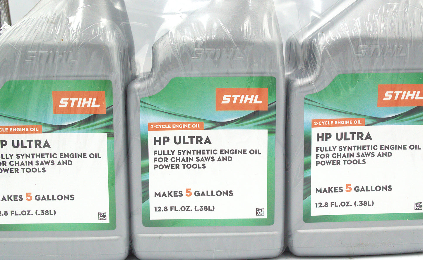0781 313 8012 – STIHL HP Ultra 2-Cycle Engine Oil, 5 Gallon (Gray Bottle) – 6 Pack