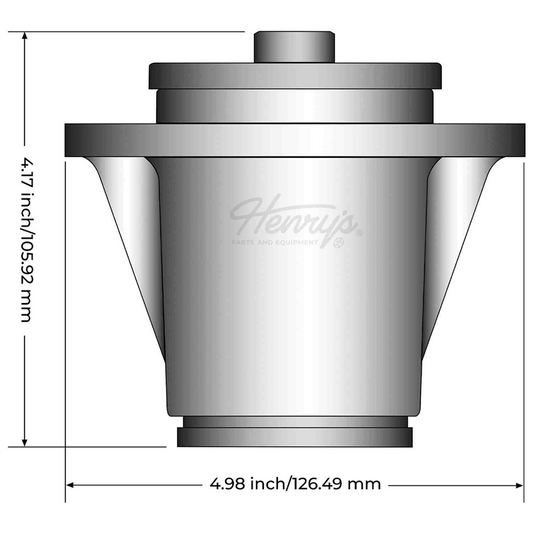 Henry's H3303035 Spindle Assembly for Gravely 51510000 – Premium OEM Replacement Part