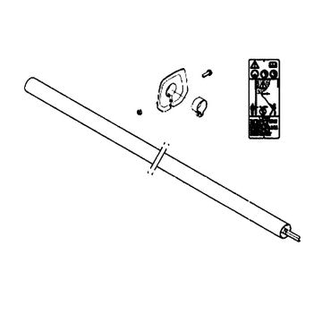 4147 710 7122 – STIHL Drive Tube Assembly (Genuine OEM Part)