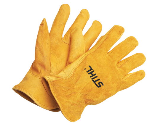 0000 886 1106 – STIHL DEER LEATHER GLOVES, X-LARGE (OEM)