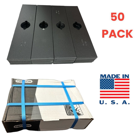 40-139-50 (50 Pack) Oregon  8" x 2" Stick Edger Blade – Fits Stihl, Echo, RedMax & Ryobi