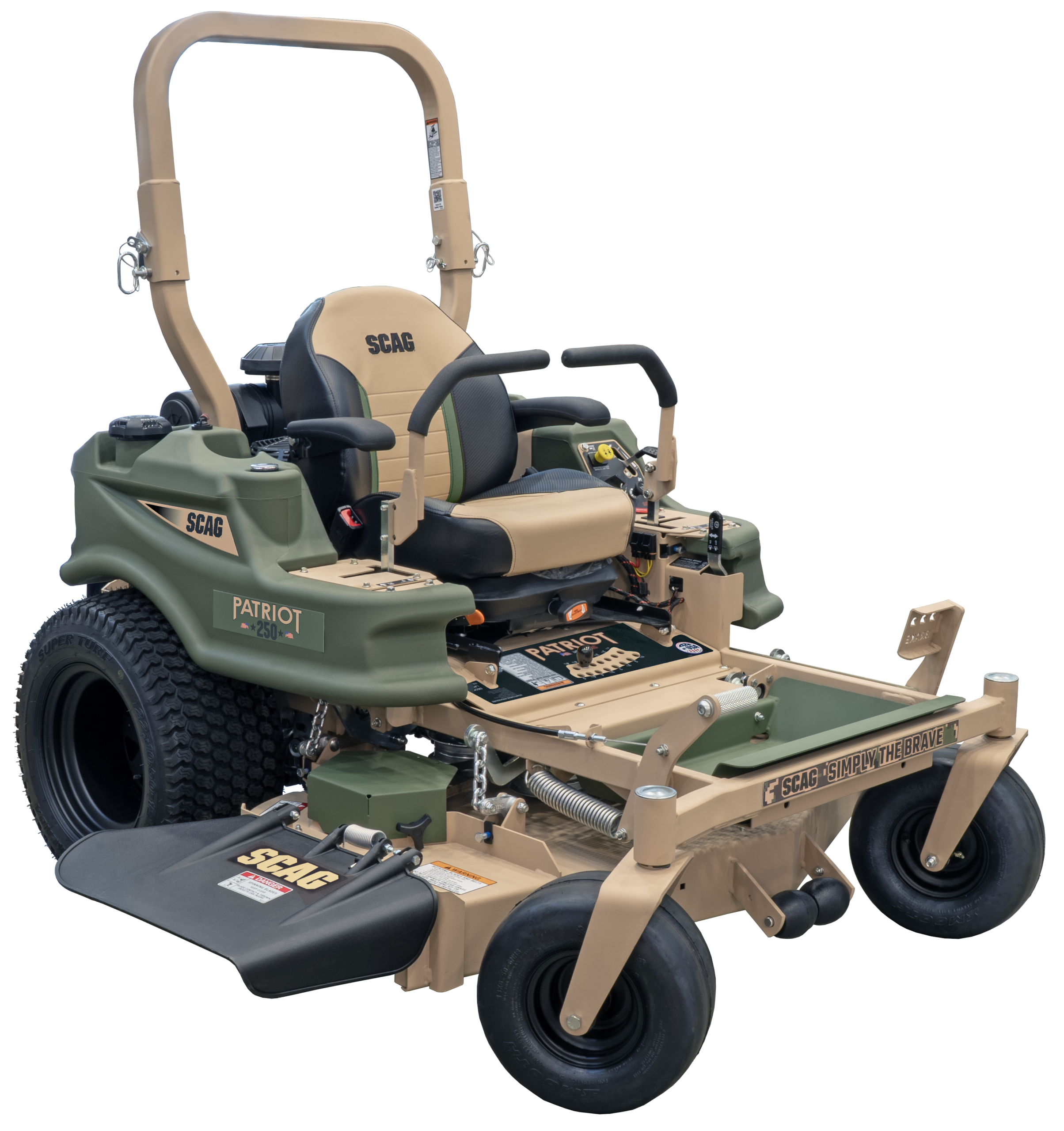 SPZ52H-22FXT - SCAG PATRIOT MILITARY SIMPLY THE BRAVE 52"DECK