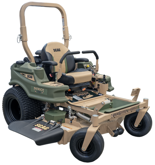 SPZ52H-22FXT - SCAG PATRIOT MILITARY SIMPLY THE BRAVE 52"DECK