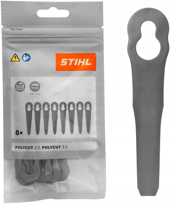 4008 007 1000 – STIHL PolyCut Replacement Blades (8-Pack) for FSA 30 & FSA 45