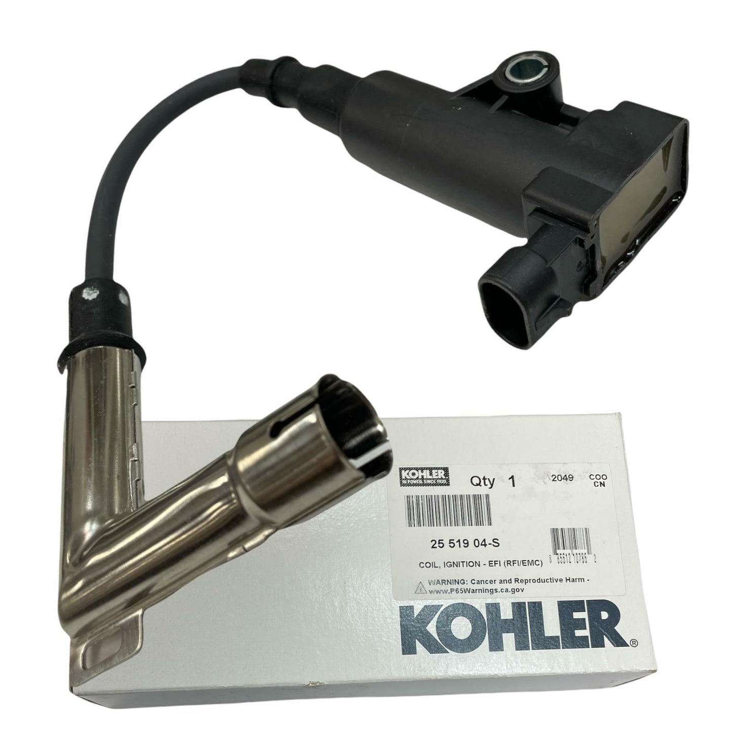25 519 04-S – Kohler Ignition Coil EFI (RFI/EMC) (Genuine OEM Part)