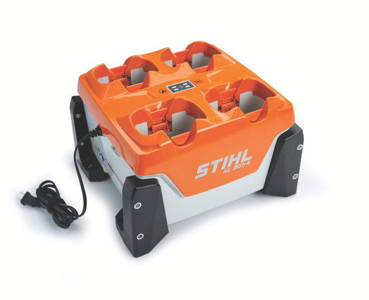 STIHL AL 301-4 Multi Charger – Genuine OEM 4-Bay Sequential Battery Charger for AP System Batteries