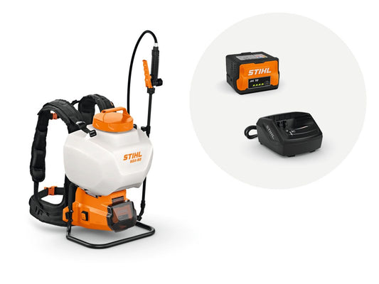 STIHL SGA 60 Sprayer Set – 36V Cordless Backpack Sprayer with AK 10 Battery &amp; AL 101 Charger