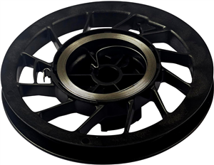 498144 (Replaces 263074, 261504) RECOIL STARTER PULLEY &amp; SPRING ASSEMBLY