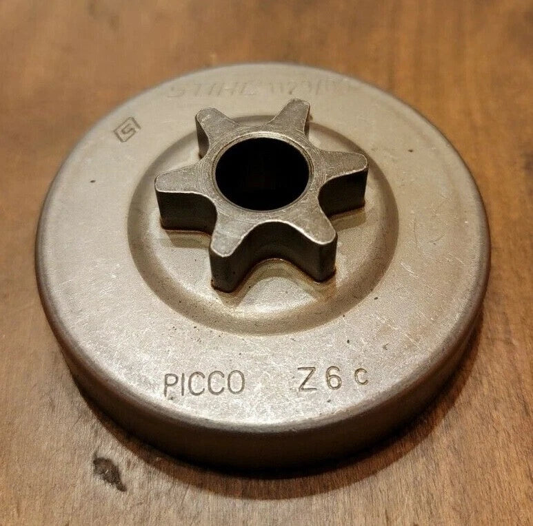 1129 640 2000 – STIHL 6T Picco Sprocket for MS 020 T (Genuine OEM Part)
