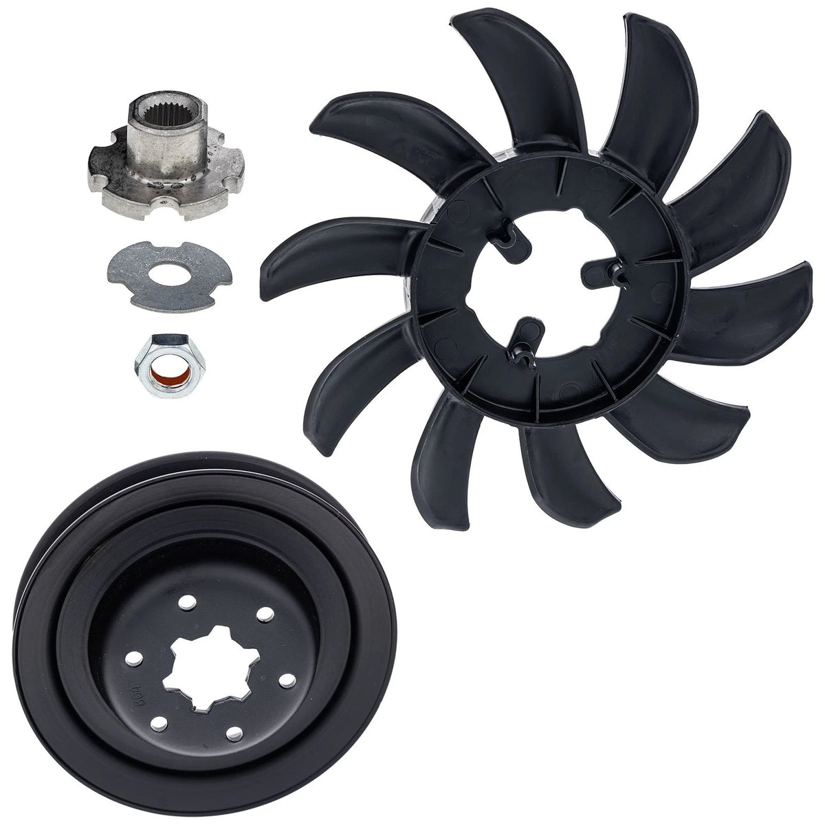 Ariens Gravely 21543736 Fan Pulley Kit | 4.5 x 1.625 Inch | Genuine OEM Replacement