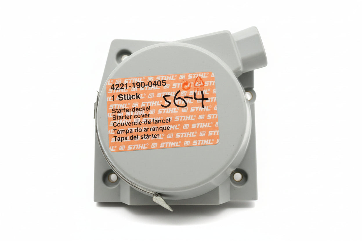 4221 190 0405 STIHL OEM Starter Cover T23 - Genuine NOS Part