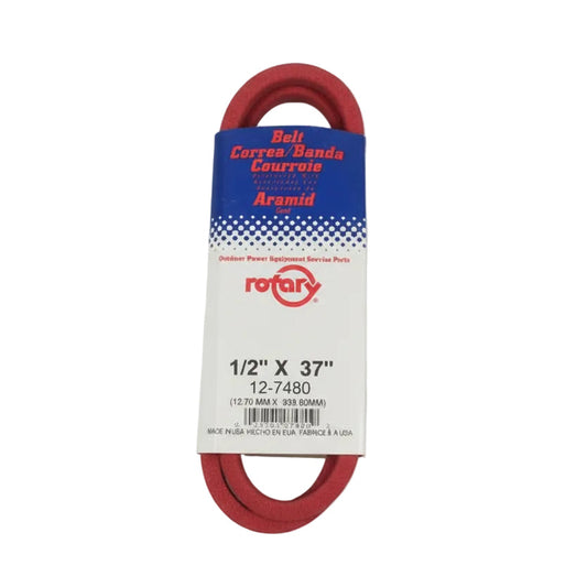 7480 – Aramid Belt 1/2" x 37" Heavy-Duty Drive Belt (OEM Replacement)