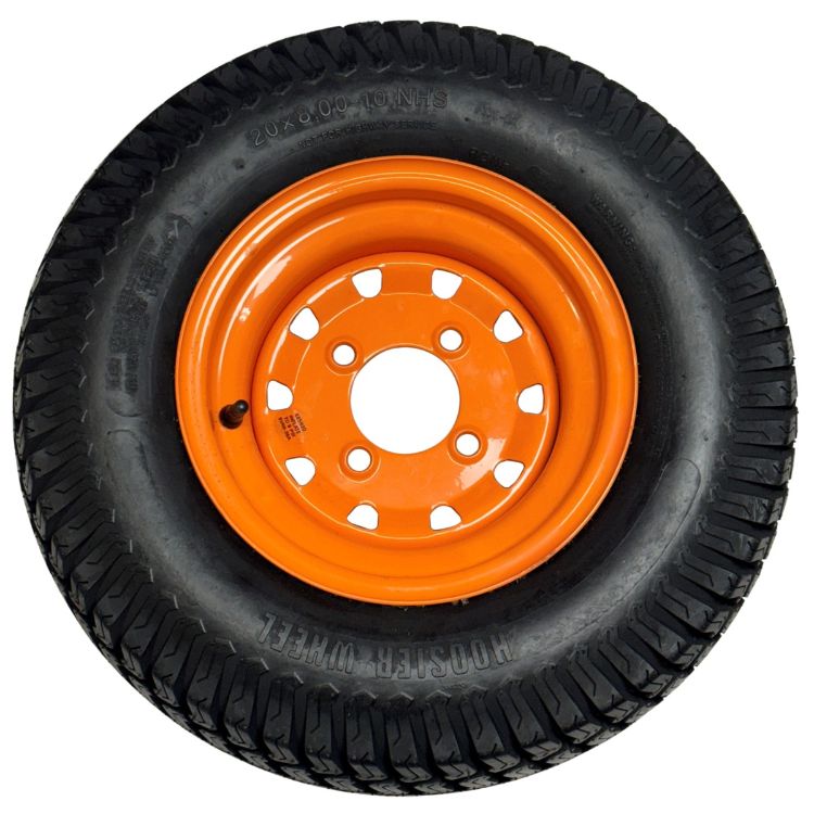 485920 – 20 x 8.00-10 Wheel Assembly (Genuine SCAG OEM Part)