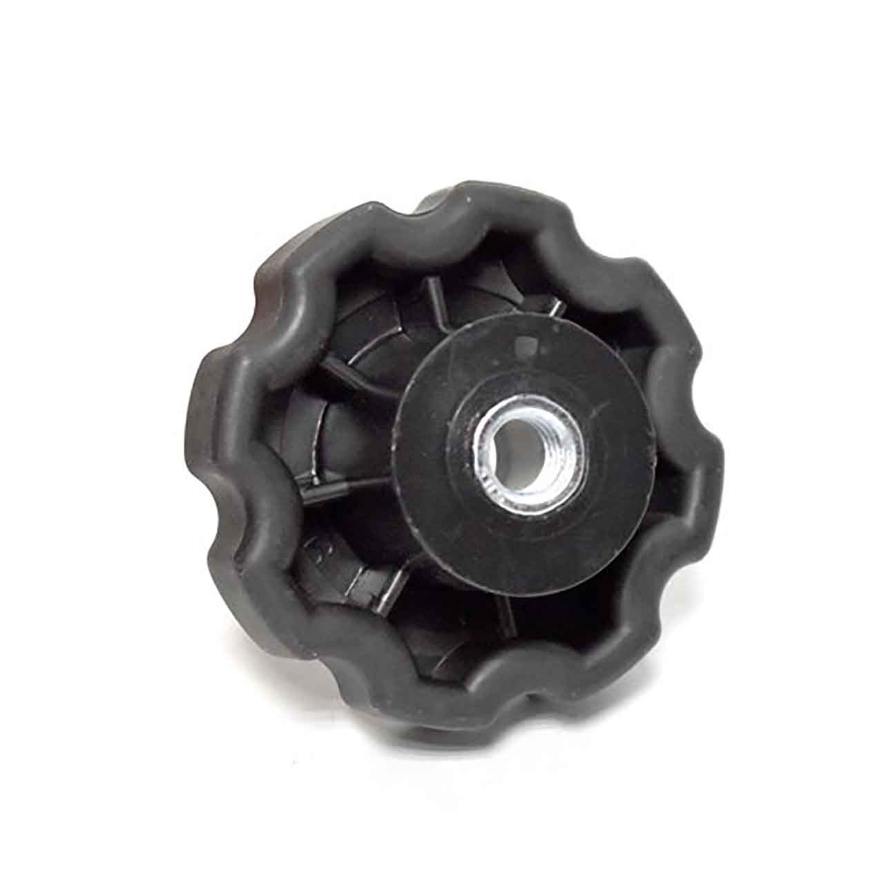S481885-05 – SCAG Fluted Knob, 5/16-18 Thread Through (Genuine OEM Part)