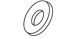 13990071 – Wright Belleville Washer, M7 × 0.066 (Genuine Wright OEM Part)