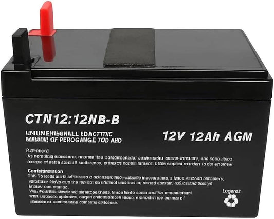 09425500 – BATTERY, 12V 12Ah 190 CCA (Genuine OEM Part)