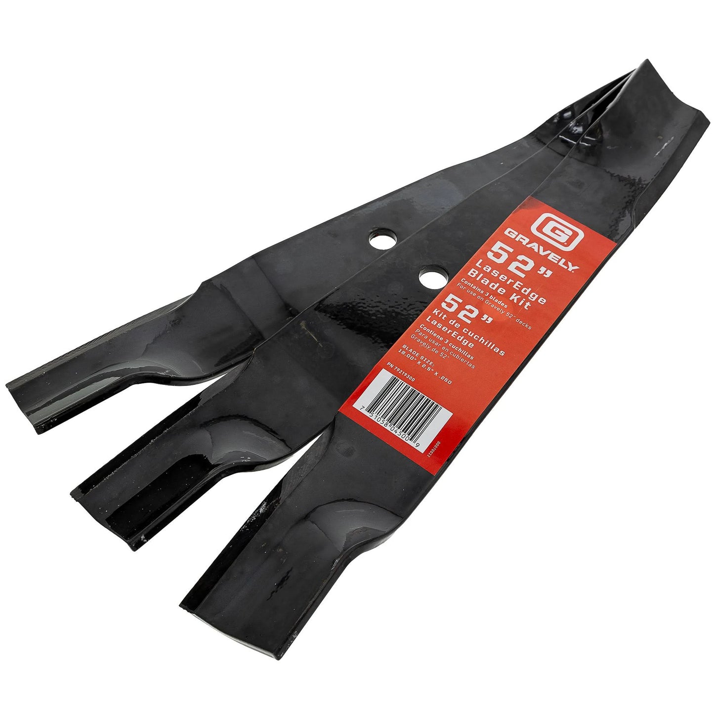 79219300 – Gravely 52" LaserEdge Blade Kit (Genuine OEM Part)