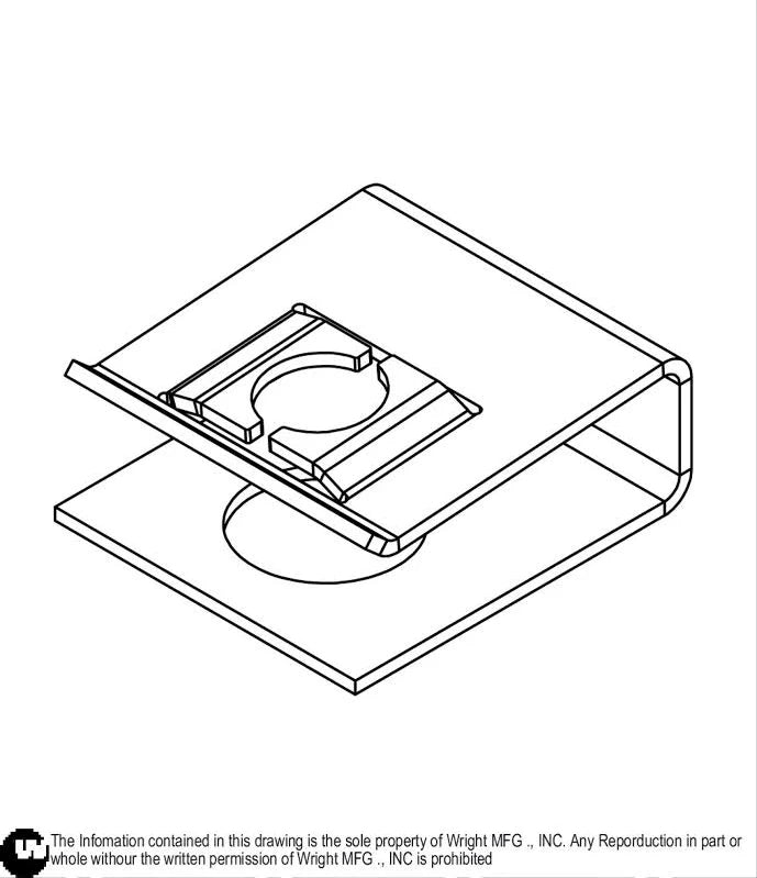 12990044 – U-Nut 1/4-20 (7GA)