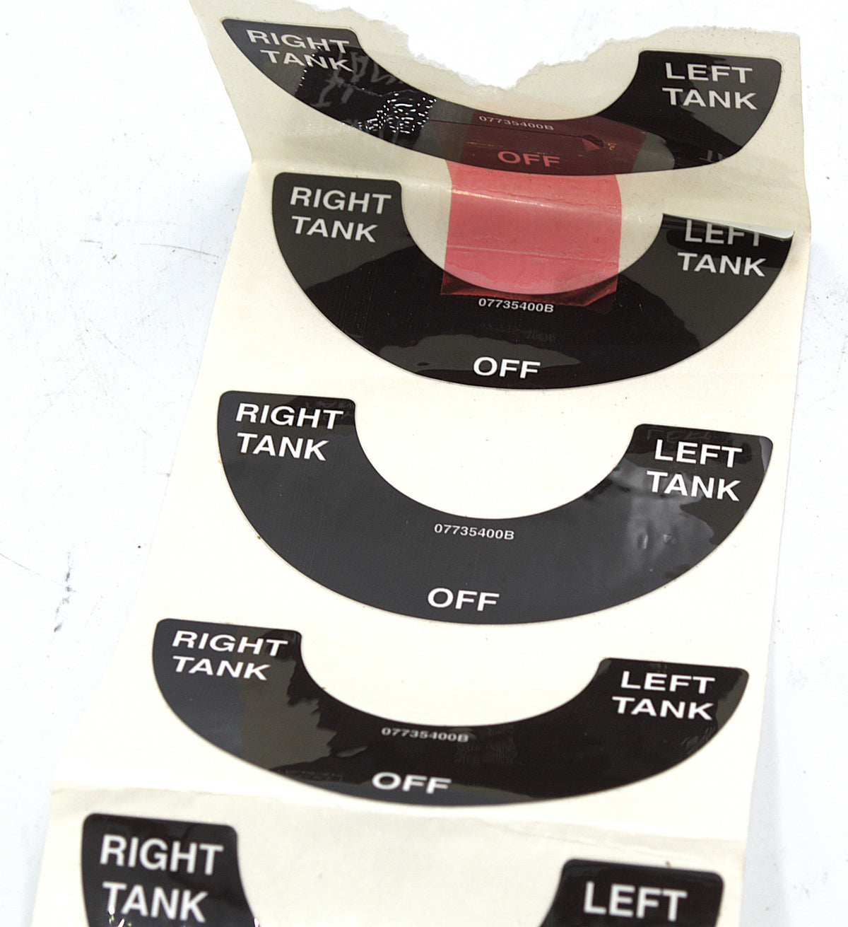 07800540 Dash Decal | Genuine Ariens Gravely OEM