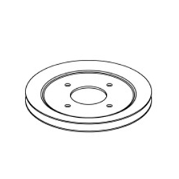 72410033 – Drive Pulley for Vanguard Engines (Genuine OEM Replacement Part)
