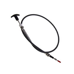 120 lb Grey Control Cable – 46.5" for Z-Spray Spreader Sprayers (OEM Replacement Part)