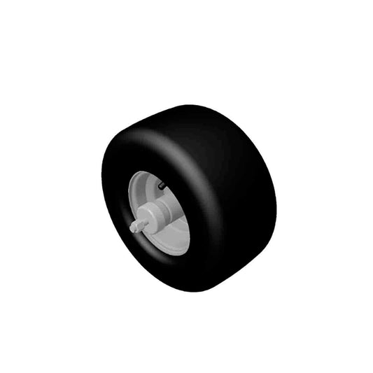 Toro 127-9540 Wheel and Axle Assembly – Genuine OEM Replacement Wheel Assembly
